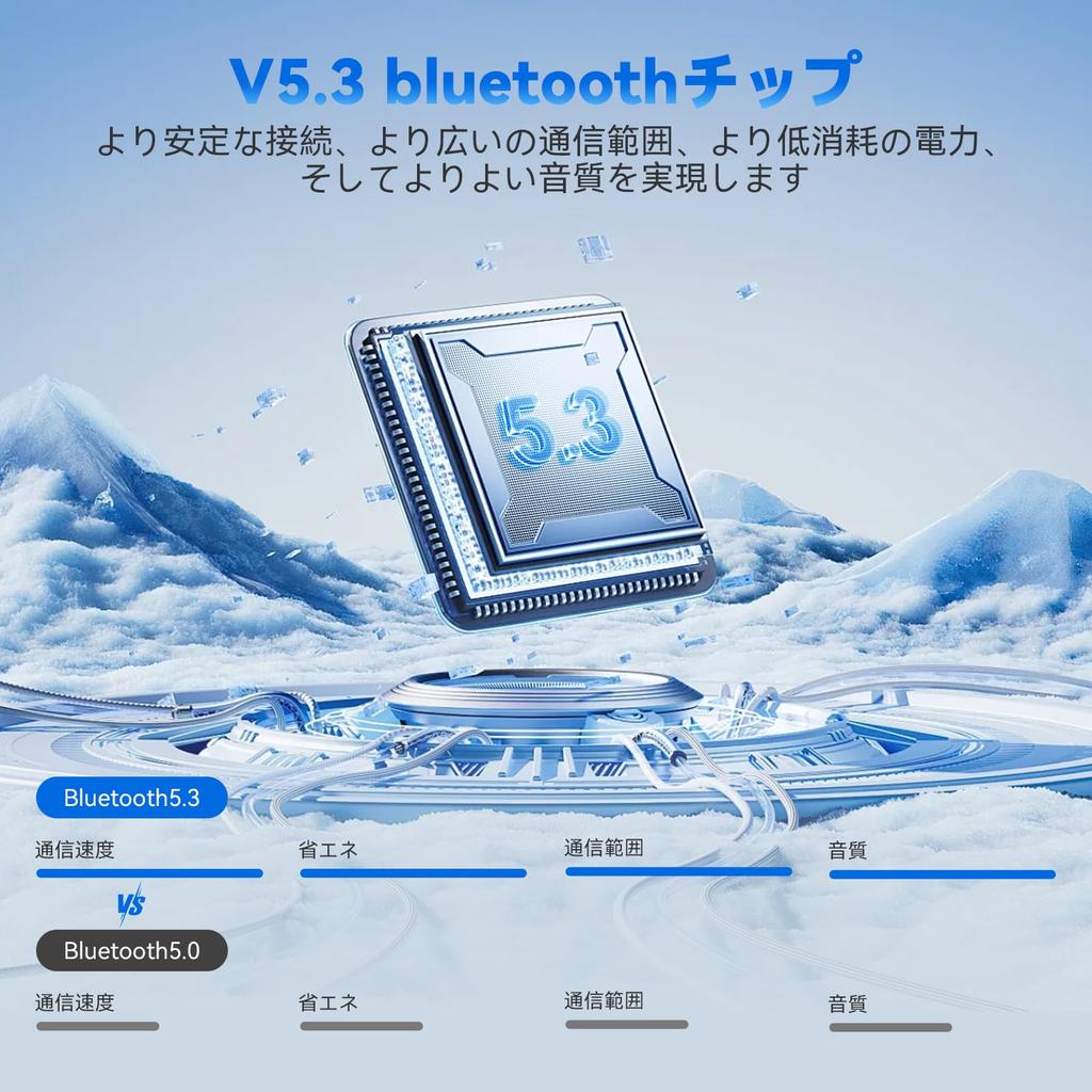 WeClear Motorcycle Helmet, Bluetooth Headset, For Motorcycles, Intercom Earphones, Speaker, Bluetooth 5.3, Waterproof, Easy