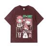 275 GSM Washed T-shirts 100% Cotton Spy x Family V4 Anya Print Unisex Heavy Cotton T Shirt