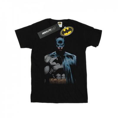Womens/Ladies Batman Close Up Cotton Boyfriend T-Shirt