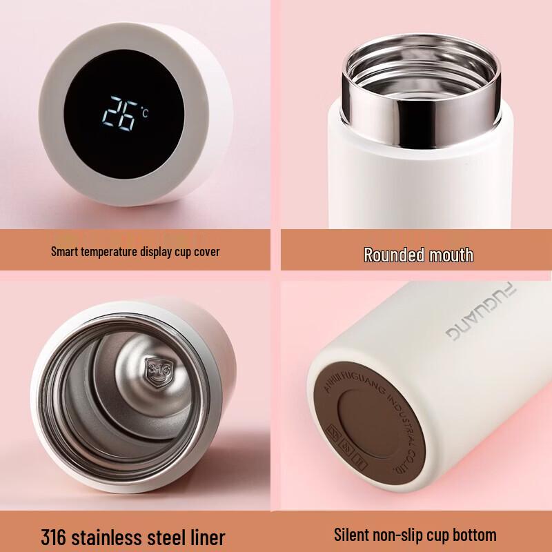 Fuguang Smart Digital Display 316 Stainless Steel Vacuum Thermos