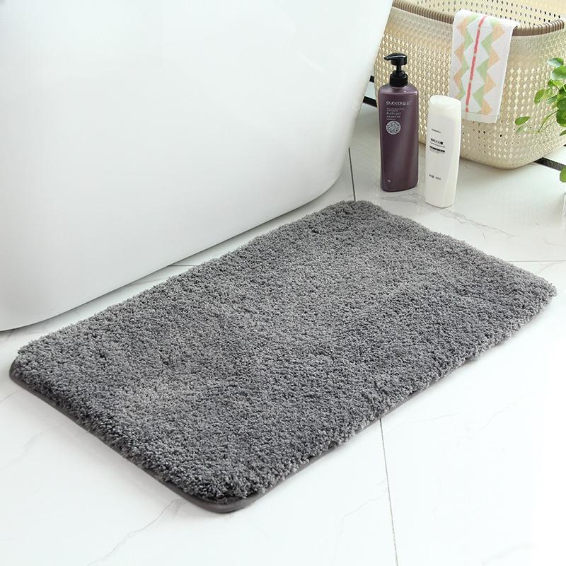Dicke Plüsch-Anti-Rutsch-Saugfähige Badematte für Badezimmer zu Hause und Eingangsbereich der Badewanne - Polyester Fußabtreter Teppich Heißer Verkauf Bestseller