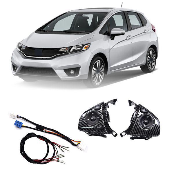 Steering Wheel Control Switches for 2015-2018 Honda Fit (1 Pair)