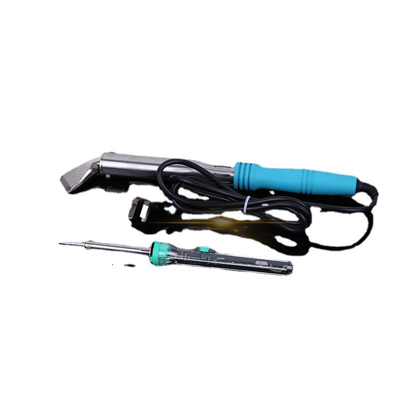 Golden Monkey Portable Mini Soldering Iron with Plastic Handle - Flat Head, Multi-Specification, Safety-Enhanced.
