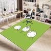 1PC sheep dance Extra Large Non Slip Floor carpet, Office, family, bedroom Large Area Rug Indoor Rugs, Vibrant Colors