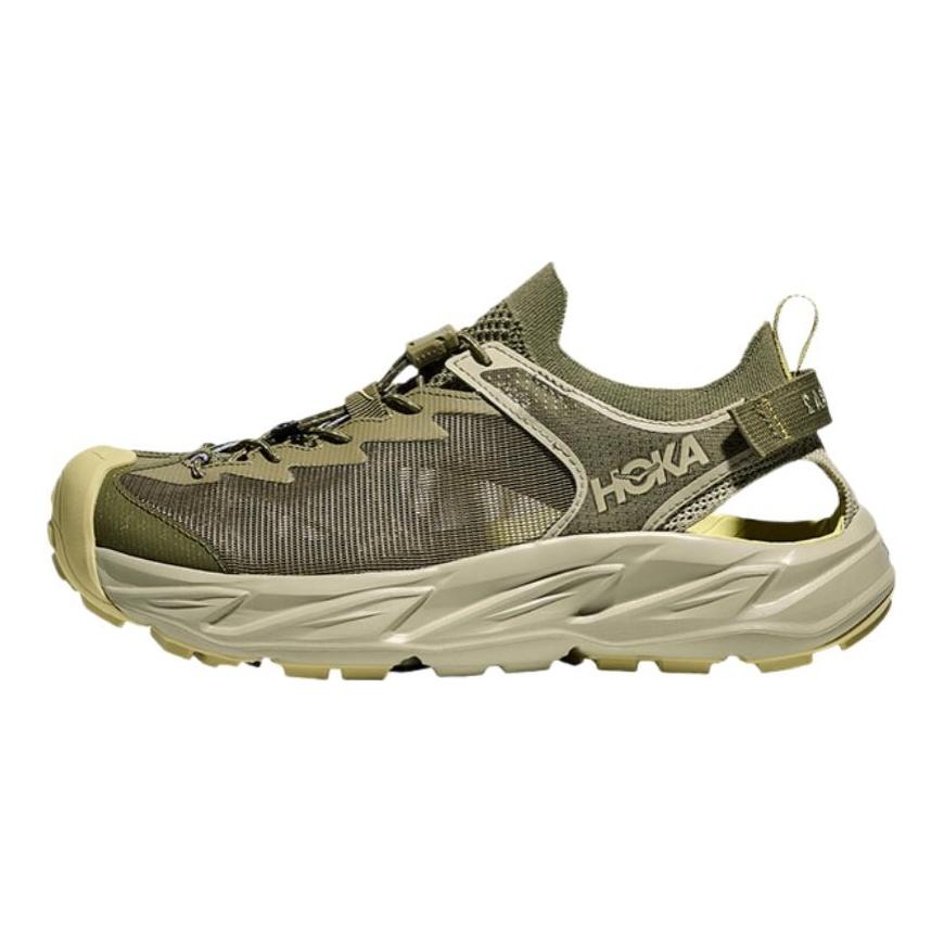 HOKA ONE ONE HOPARA 2 Slip Resistant, Breathable, Quick Dry River Trekking Shoes Men's Green Sneakers 1147650-WMY