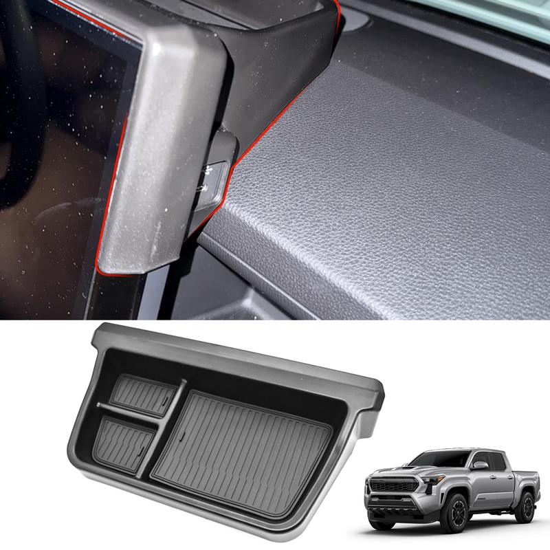 For Toyota Tacoma 2024 2025 Center Console Dashboard Storage Box SR SR5 TRD Armrest Organizer Car Accessory