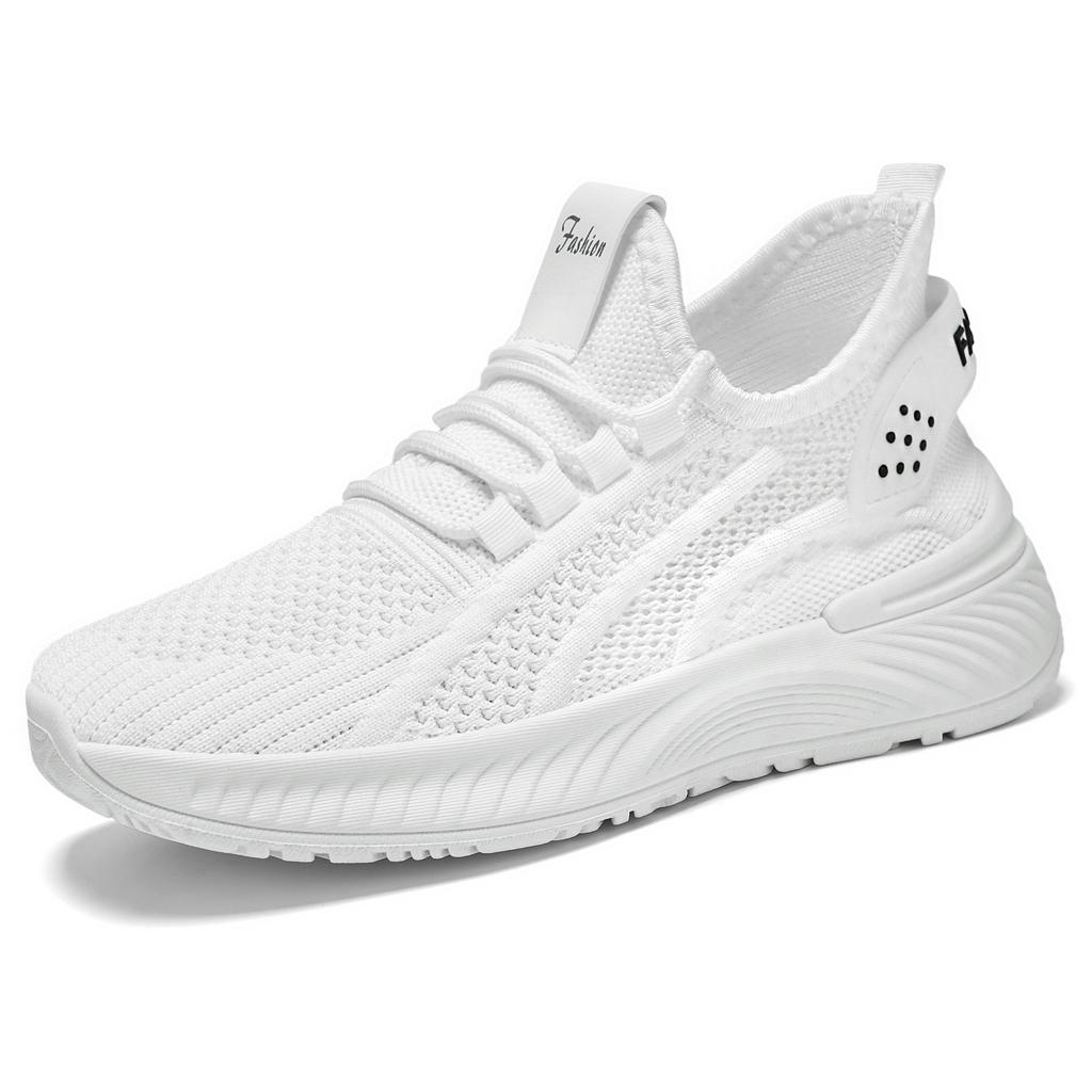 Women's Shoes Soft Soles Are Not Tired Feet, Summer Platform Shoes Breathable Fly-woven Sports Shoes Comfortable Casual Shoes Shoes Women's Versatile