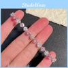 Zircon Diamond Shape Pendant Bracelet With Cubic Copper For Women Gift