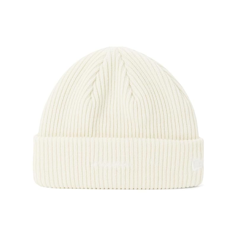

[New Era] newera knit hat rib cuff Rib Cuff Knit 14542793 NER35C0748 off white white Shiro FREE Handwritten Logo ONSPOTZ special order men s ladies