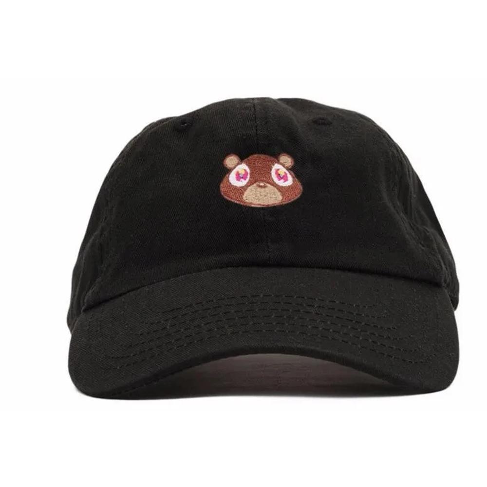 Kanye West Ye Bear Dad Hat Cartoon Little Bear Embroidery Baseball Cap Snapback Unisex Summer Outdoor Leisure Caps