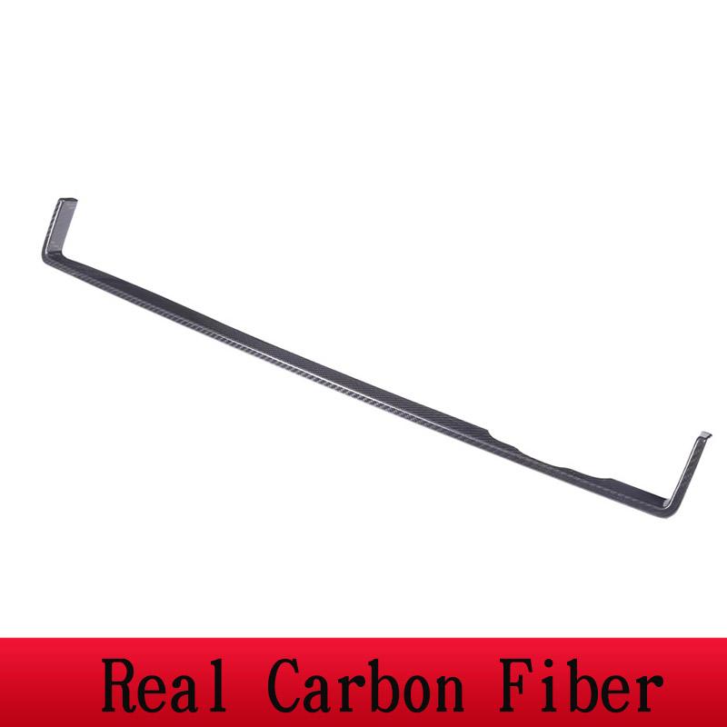 For Land Rover Defender 90 110 2020-2025 Real Carbon Fiber Front Center Grille U Shape Decorative Strip Accessories