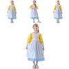 Halloween Farm Girl Costume With Polyester Fabric For Kids Stage Performance