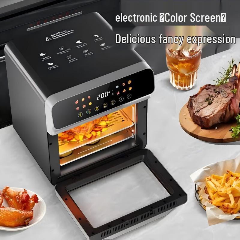 Smart Multi-Function Air Fryer & Oven: Large Capacity, Fully Automatic