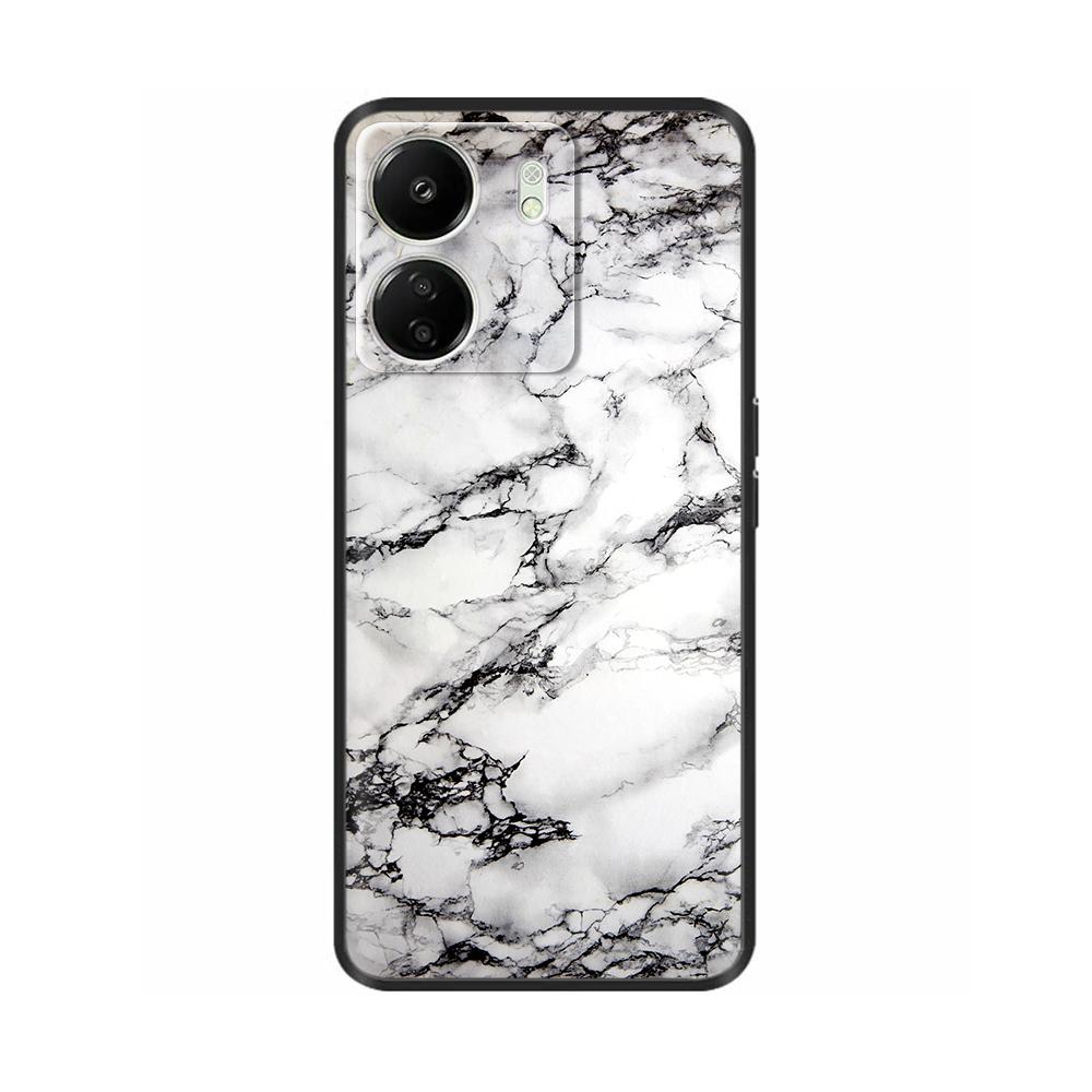 Case For Poco C65 Case 6.74" Black Soft Silicone Cover For POCO C65 C 65 PocoC65 Coque For Xiaomi Poco C65 Phone Cases Fundas