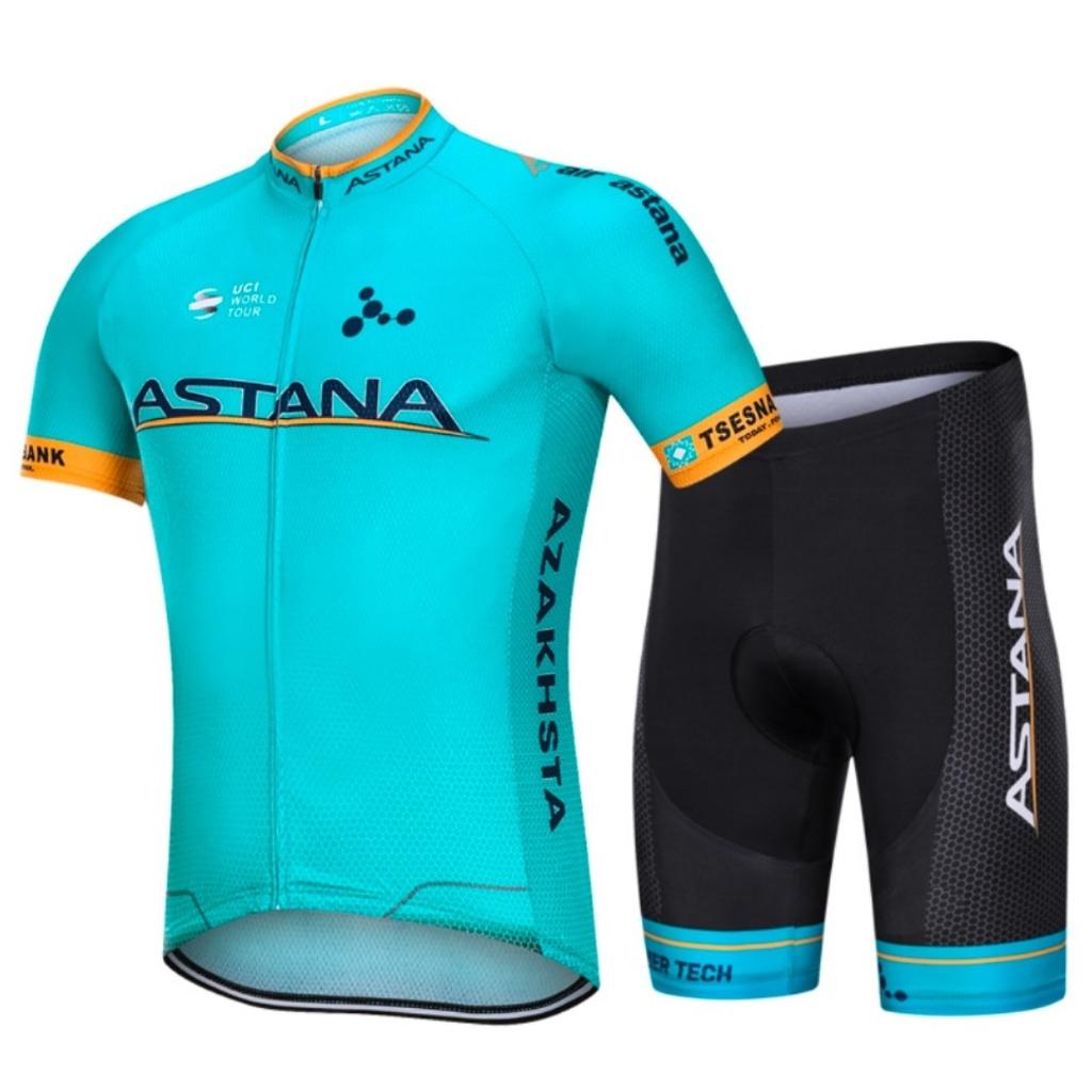 Completo da ciclismo a maniche corte, ad asciugatura rapida, abbigliamento da ciclismo traspirante