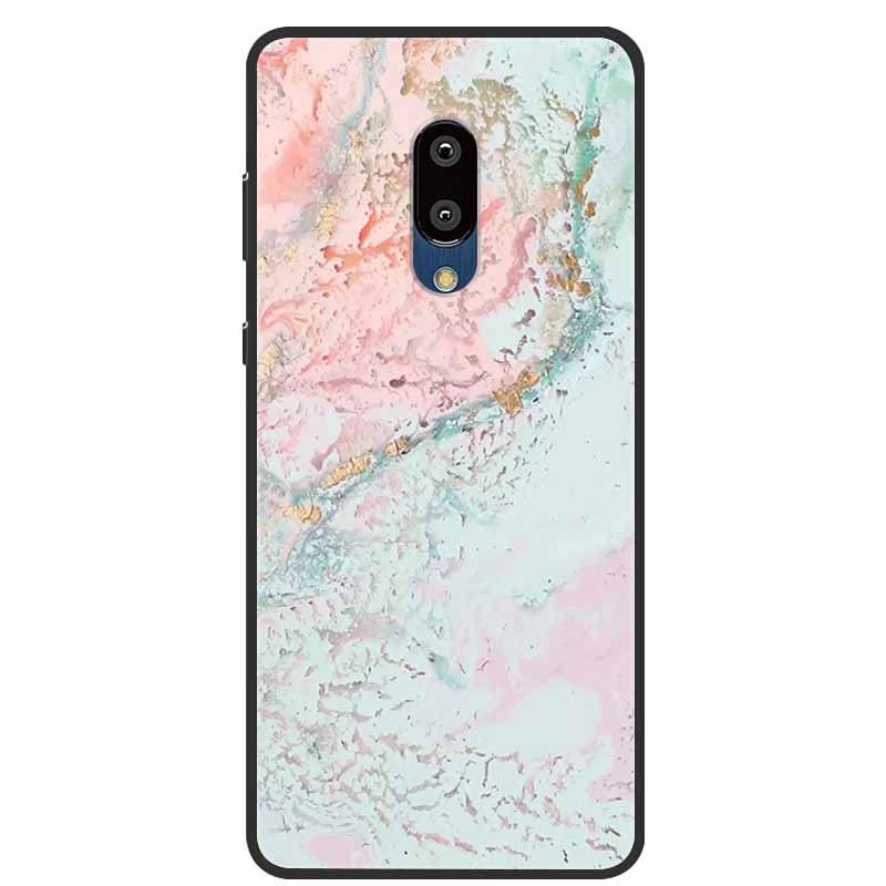For Sharp Aquos Zero 2 Case Bumper Marble Silicone TPU Soft Phone Cover For Sharp Aquos Zero2 SH-Z20 SHV47 Case Cartoon Funda
