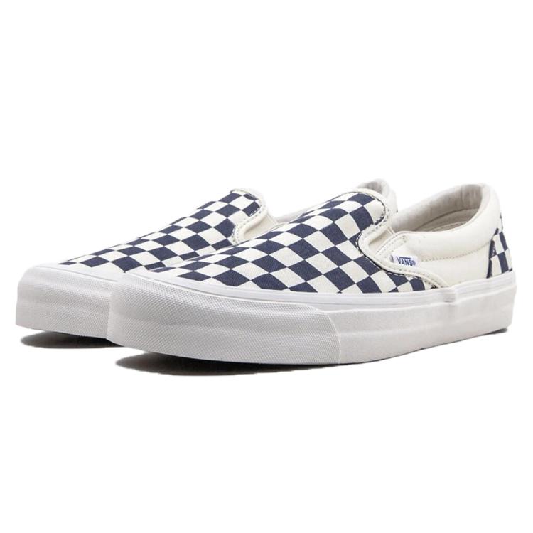 Vans Og Classic Slip On Lx 'Navy Checkerboard' VN0A32QNP4I