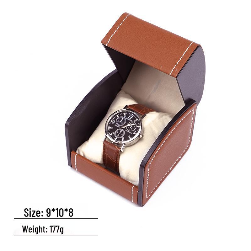 PU Watch Box: Flip-Top Display & Storage for a High-End Feel