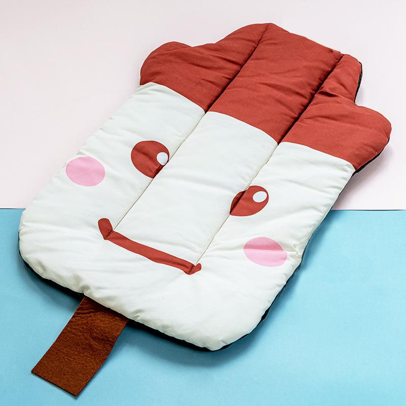 Tappetino Rinfrescante per Animali a Forma di Frutta, Tappetino Autoraffreddante in Seta Ghiacciata per Gatti e Cani, Coperta Letto Estiva Lavabile per Animali