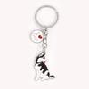 1 Pcs Women Bag Jewelry Pet Dog Golden Retriever Animal Dog Keychain Dog Pendant Pet Keyring Pet Keychain