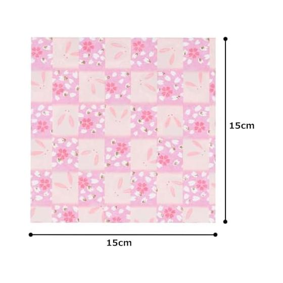 Washi Kawasumi Chiyogami Yuzen Washi 15 x 15cm 15 patterns/15 sheets F set