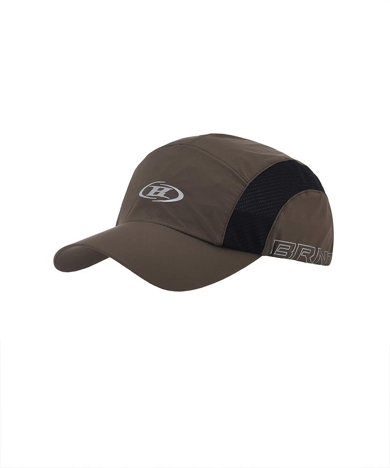 BORN TO WIN Running Camp Cap [Brown]
