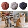 Pet Dress Up Cat Dog Gentleman's Hat Adjustable Pet Peaked Cap British Style Pet Headwear  Cat&Dog