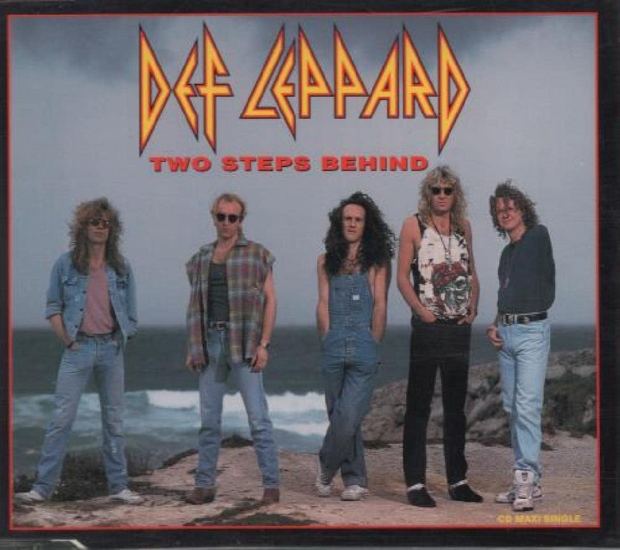 

CD DEF LEPPARD - Two Steps Behind LEPCD12 Bludgeon Riffol 1993 UK Rock Used