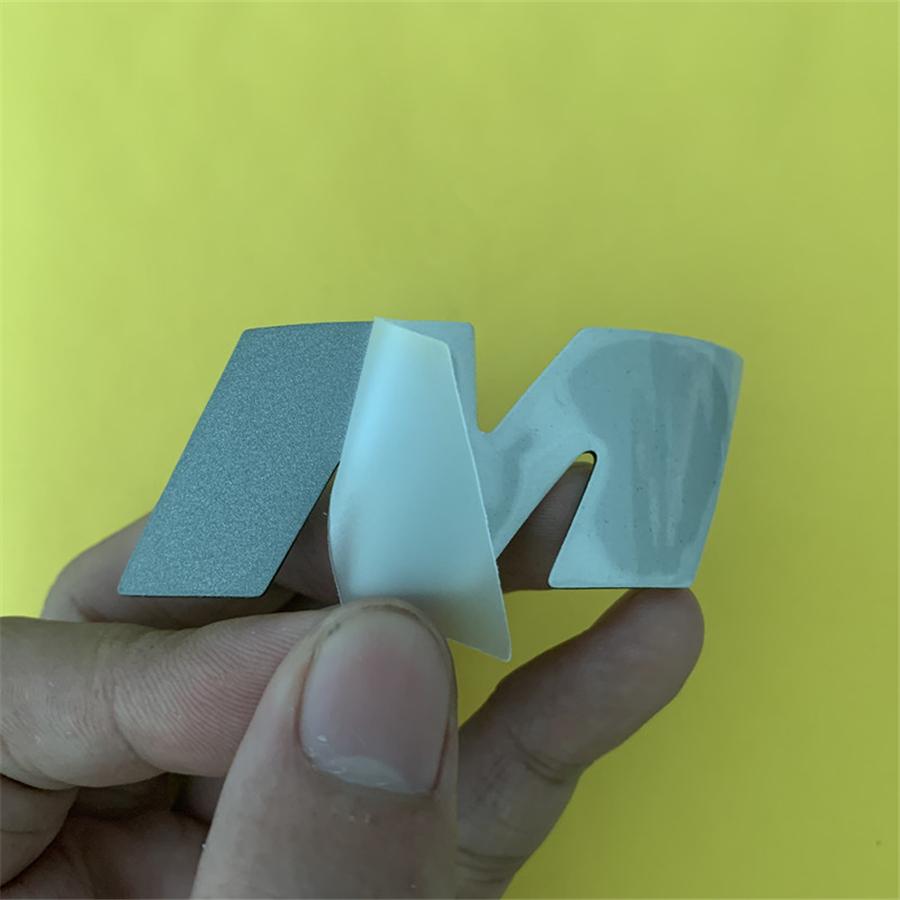 3D 8 Groups Sports Blade Night Reflective Permanent Tire Lettering Car Decals Decoration Stickers Kit Stickers for 4 Tires