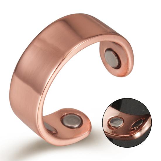 Magnetic Ring Adjustable Magnetic Open Design Reduce And Improve Finger Ring Therapy Ring Sleep Quality
