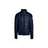HyBridge Serie Winter Red Label Winddicht Wasserdicht Einfarbig Reißverschluss Basic Slim Fit Stehkragen Gerippt Daunenjacke 2714M-63
