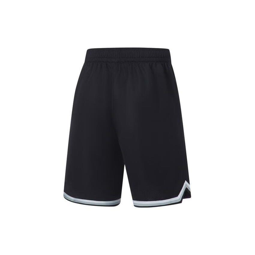 Li Ning CBA Basketballanzug Herren Schwarz AATT027-1