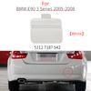 For BMW E90 Car Rear Bumper Tow Hook Cover Cap Black White For BMW 3 Series 2005-2008 316 318 320 323 330 51127187542