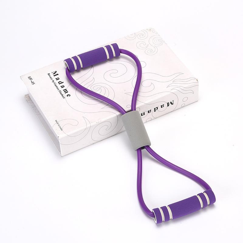 

Съемник в форме 8: Волшебный инструмент для раскрытия плеч и улучшения формы спины, эластичный канат для домашнего фитнеса и женской йоги.