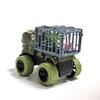 Dinosaur Truck Toys Inertia Car Monster Truck Transport Truck Toys with Dino Figures for Boys Toddlers T-Rex Dinosaur Games