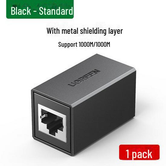 

Green RJ45 Gigabit Broadband Lightning Protection Extension Adapter