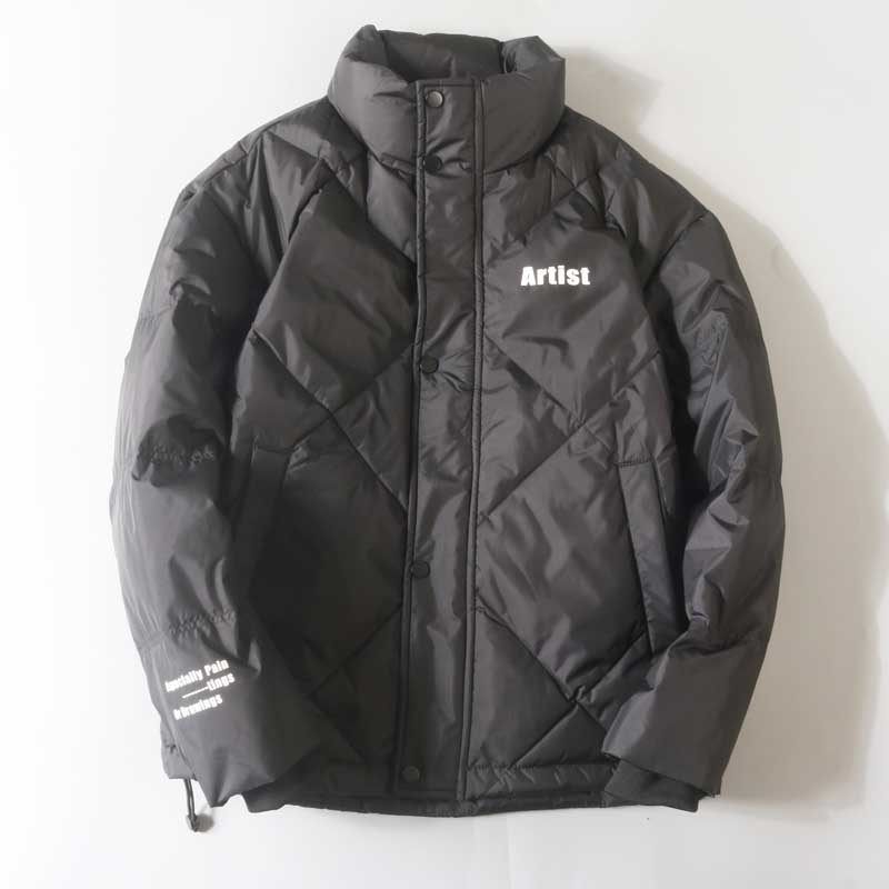 Export Tail Goods Cut Label Trendy down Jacket Men and Women Couple Winter Handsome Hong Kong Style Thickened Heattech Plus Size Outwear