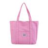 Large capacity tote bag, simple commuter shoulder bag, college student class armpit bag, canvas bag
