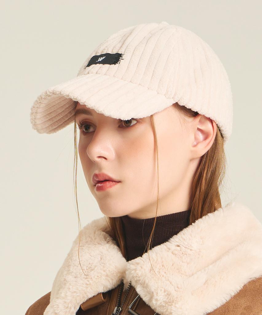 Hwaiteusaenjeu Corduroy Ball Cap Ignas (6 Colors)