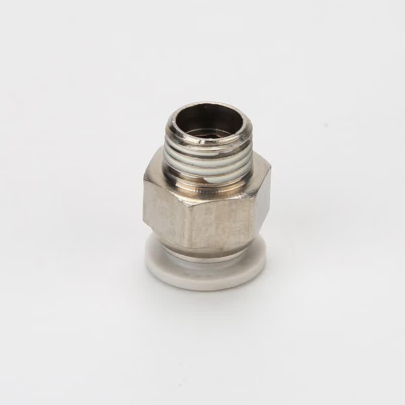 PC8-01 Straight Quick Connect Pneumatic Fitting, 8mm