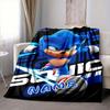 Custom 1pc Sonic Adventure: Team Sonic Blanket, Soft And Comfortable Blanket, Casual Warm, Camping Travel Blanket, Birthday Gift Q912177