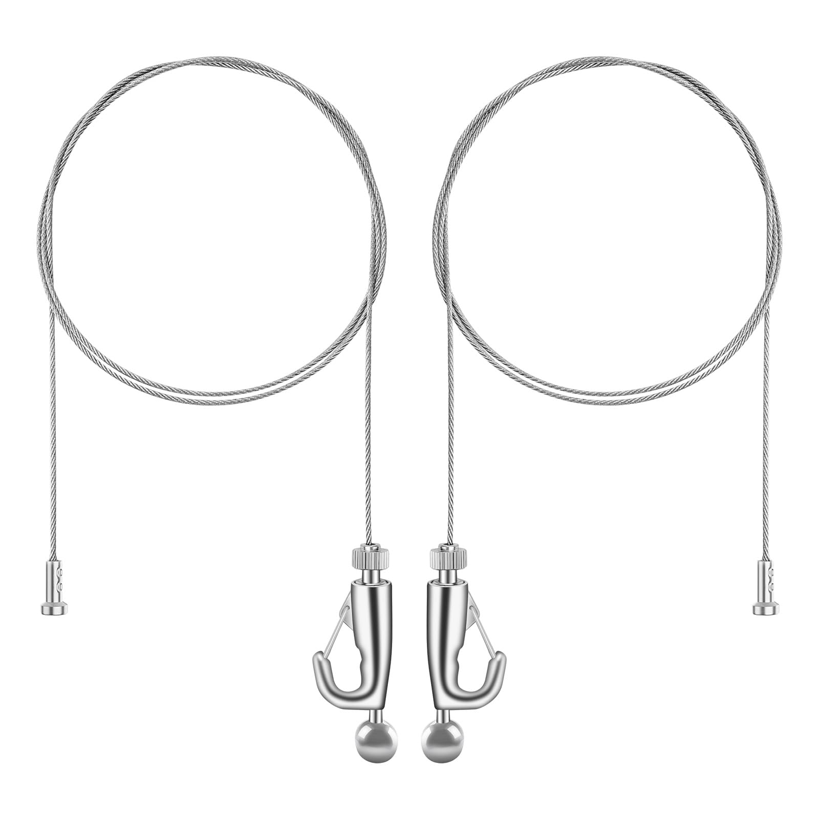 

Picture Rail Wire Hook Set 2m 2 G-type (1.5mm Diameter, Length, Sets)
