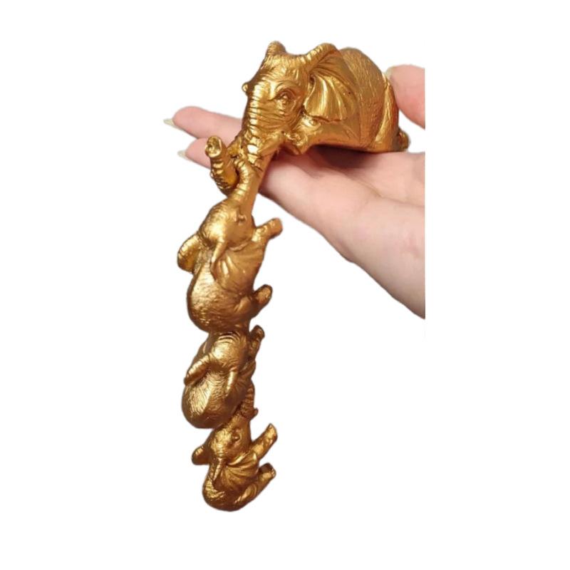 Elefant und Elefantenornament Harzdekoration Ins Kreative Heim-Desktop-Dekoration Hof Gartenbauliche Dekoration