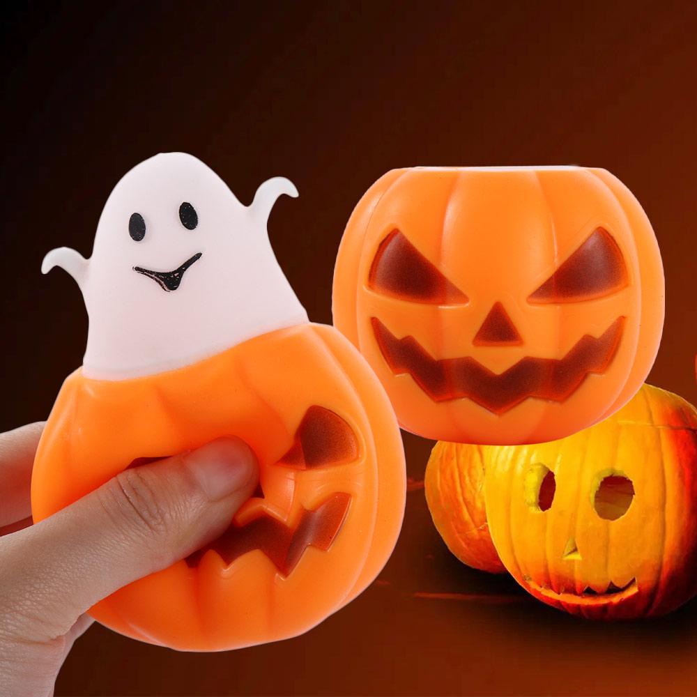 Anti Stress Kids Toys Halloween Party Decorations DIY Home Supplies Squeeze Ball Decompression Toys