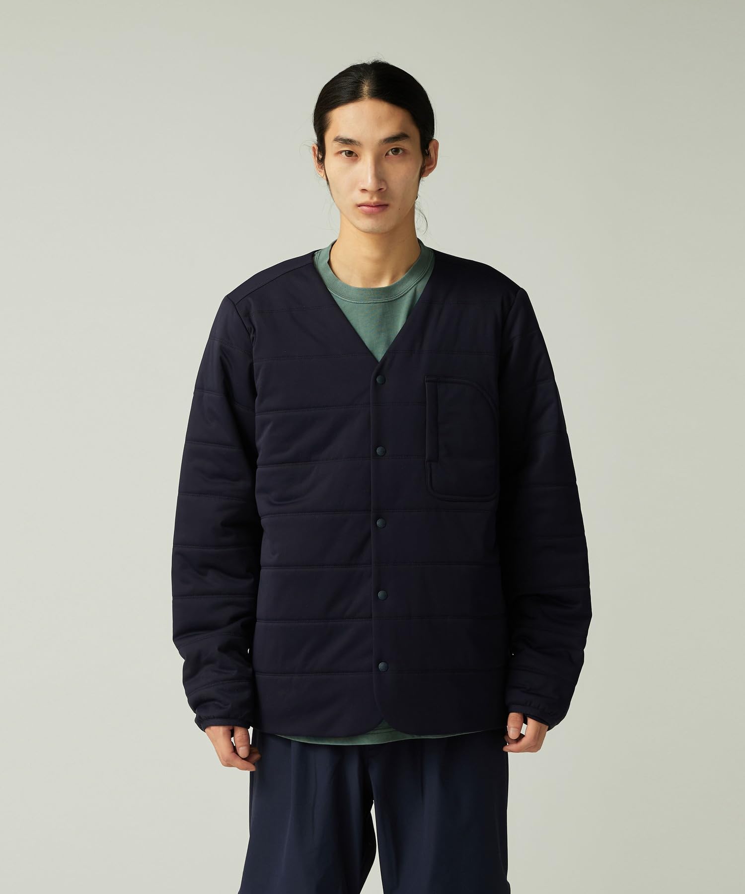 

Snow Peak Flexible Insulated Cardigan Navy 2 SW-25AU001, Men s/Women s,