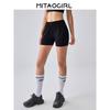 Mitaogirl Kendall Sports Shorts Women's Shorts Professional Fitness Training Pant Breathable Quick-Drying Pure Color Pants