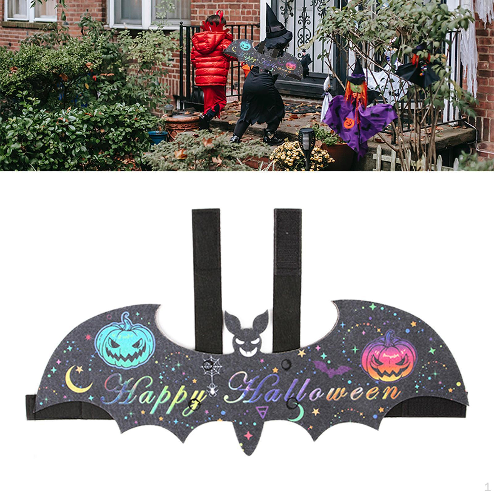 

Кошки Крылья летучей мыши Костюм кошки на Хэллоуин Смешной,Одежда,Наряды для собак Домашняя собака S_without bell