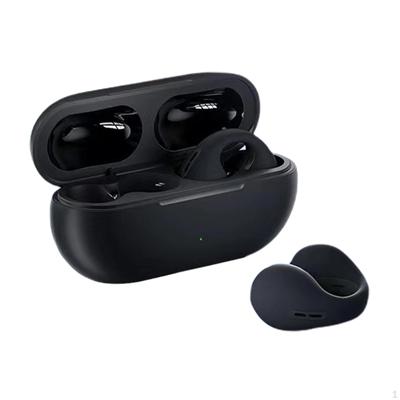 Sport Earbuds Clip On Earphones V5.3 Low Latency Rechargeable Open Ear Headphones for
