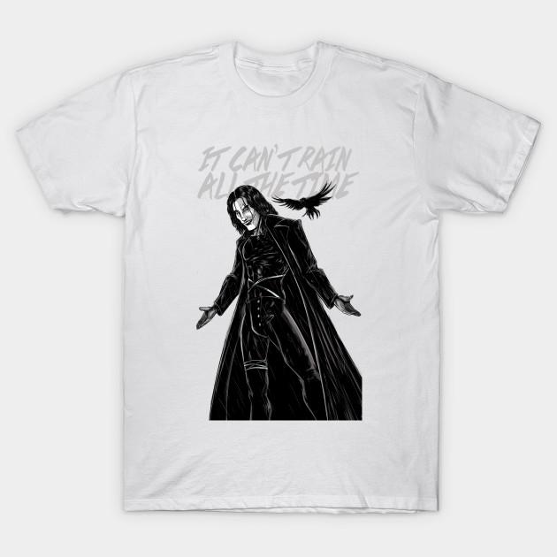 Unisex Fashion TShirt The Crow Print TShirt Plus Size XS-6XL T-Shirt 100%Cotton Tops O Neck Short Sleeve Tees
