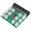 Power Supply Breakouts Board Adapter PCB Process Support 1600W 12V 6 PIN High Safety Performance